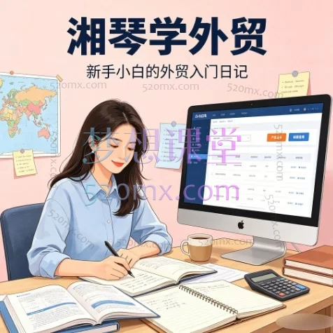 小红书湘琴学外贸，外贸人的知识库