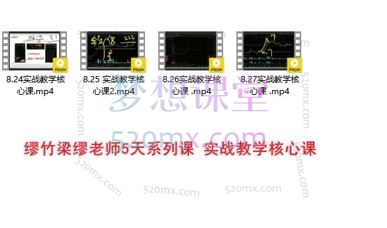 缪竹梁（老缪）高阶妙手实战班 · 跟庄实战体系