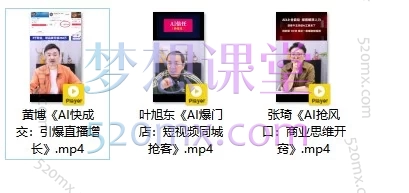 2026张琦个体增长AI创富火箭：覆盖商业思维、直播变现、实体同城获客三大赚钱赛道
