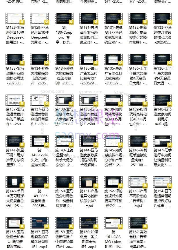 Skyla亚马逊全流程实战课(2026版):从0到1打造盈利店铺,覆盖选品、广告、爆款、合规运营