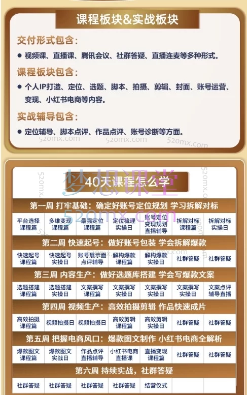 2026第11期-Tina小红书IP变现40天陪跑：从0到1打造爆款账号