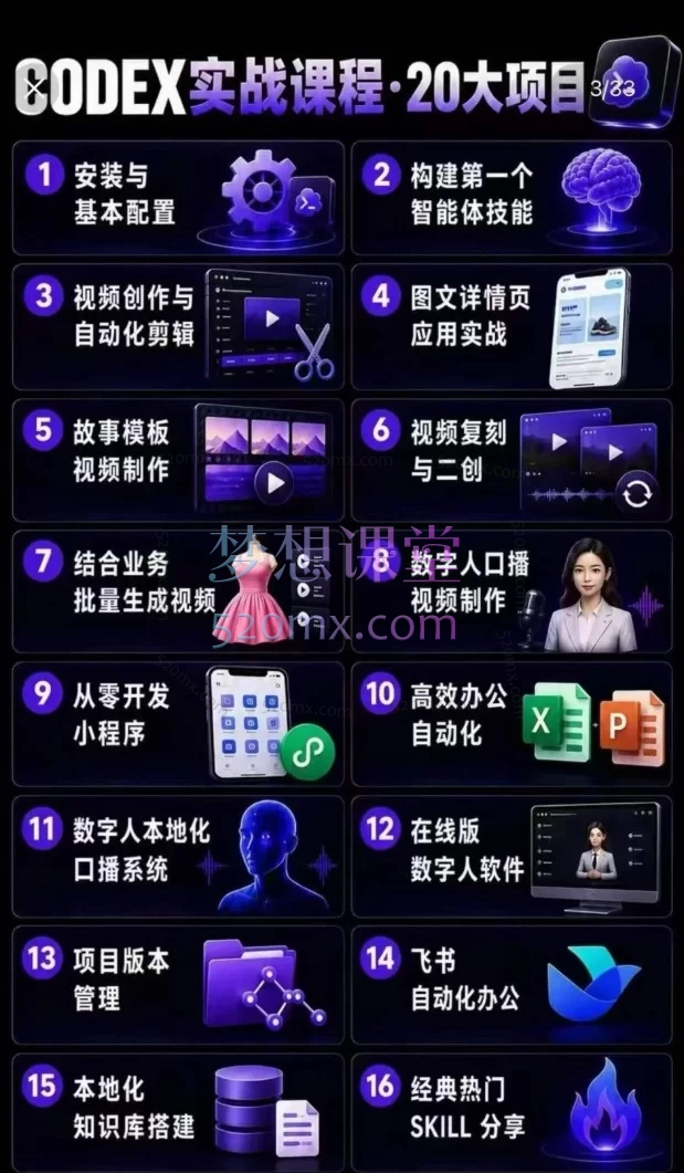 2026迪哥Codex智能体应用实战课：从0到1掌握AI自动化与全栈开发