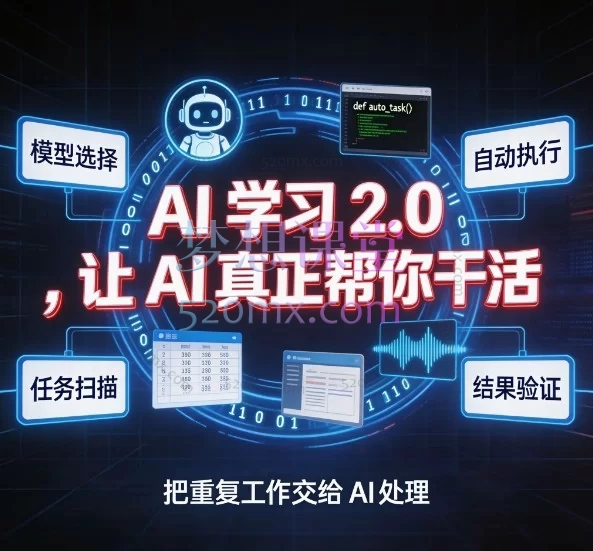 AI 学习 2.0：从聊天到干活，让 AI 成为你的 24 小时数字员工