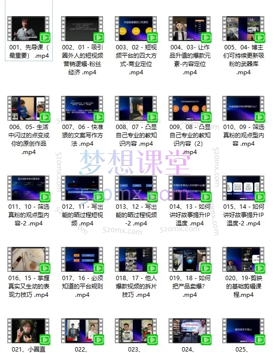 大元子直销5.0短视频IP成交系统｜账号·内容·运营三大体系