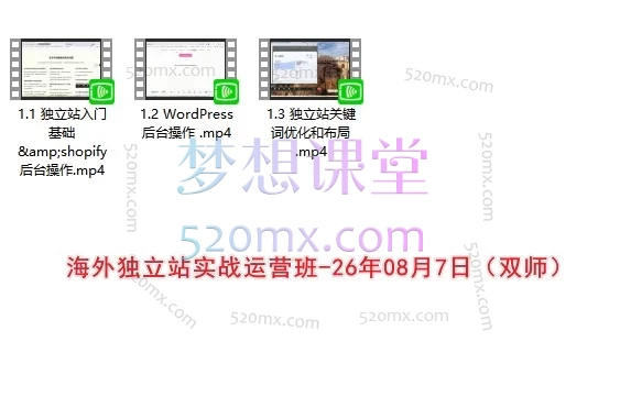 美迪电商合集 2026｜AI 视频创作 × 京东 × 拼多多跨境 Temu × TikTok 小店与直播 × 海外独立站实战课程