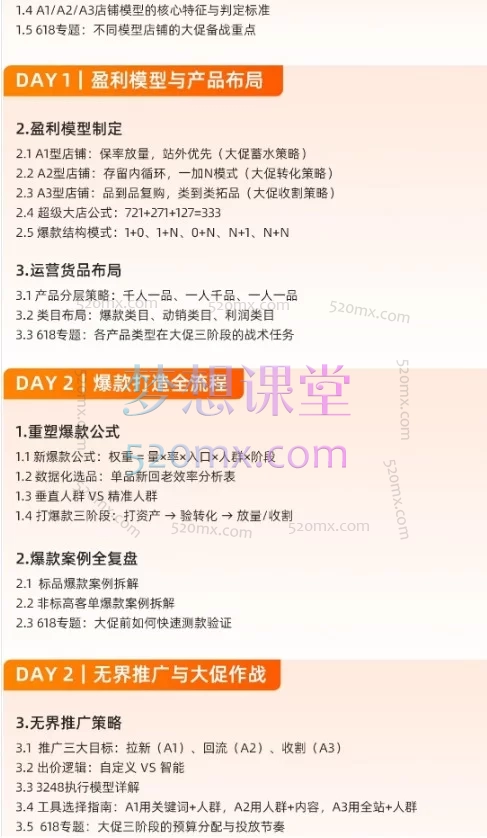 智篆商业蒋鹏蒋太帅-淘天猫经营策略班6月12-13线下课