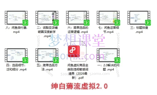 绅白虚拟4.0薅流虚拟插件+低价玩法 | 零基础虚拟电商实战课程