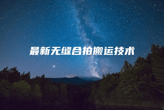 无缝合拍搬运技术