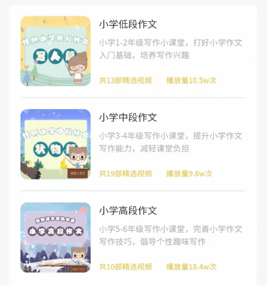 螺蛳语文-螺蛳小学低、中、高段作文,适合1-6年级提升语文写作能力!