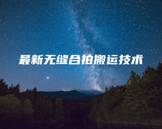 无缝合拍搬运技术