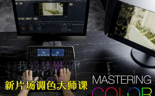 新片场调色大师课《8大模块掌握调色技巧》