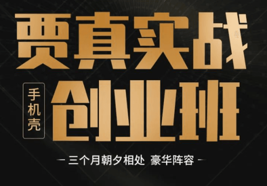 贾真108将·小红书创富营(价值5999元)
