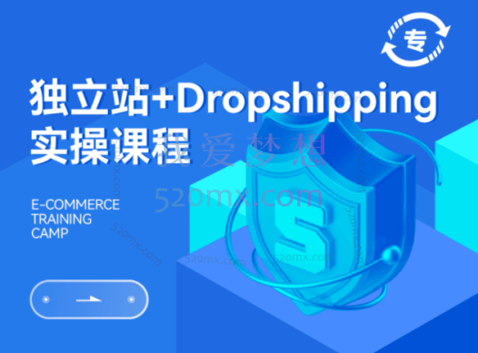独立站+Dropshipping实操课程,独立站+一件代发模式详解
