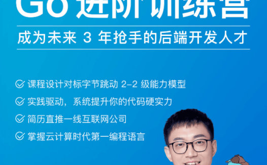 极客时间Go 进阶训练营3期【完结】
