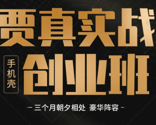 贾真108将·小红书创富营（价值5999元）