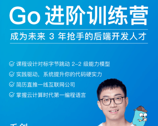 极客时间Go 进阶训练营3期【完结】