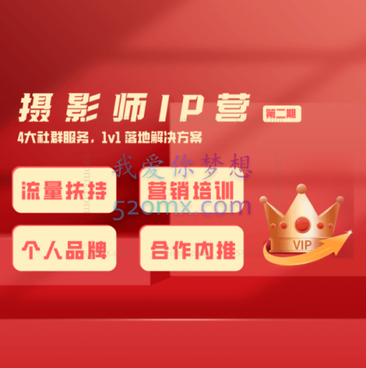 蔡汶川摄影师IP红人成长营第二期