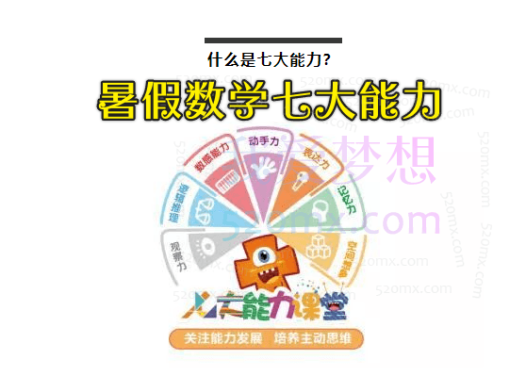 学而思乐读2022暑假数学七大能力（完结）