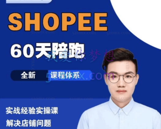 虾皮shopee成长猫-60天陪跑课,从0到一做好shopee