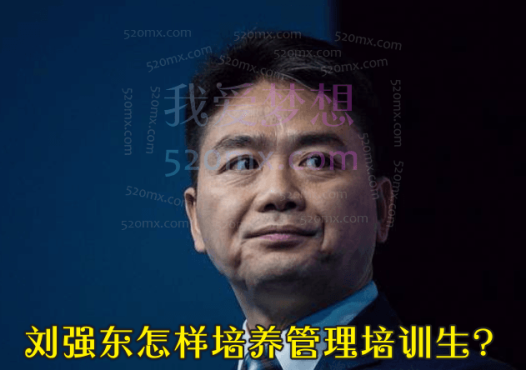 刘强东怎样培养管理培训生?