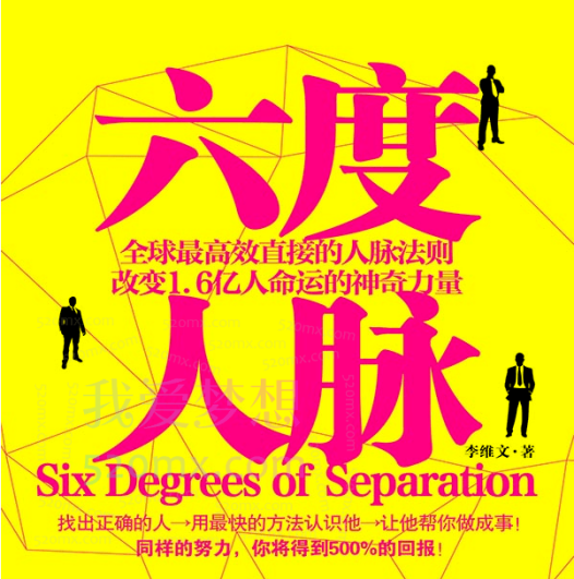 超级人脉术你学得会互联网六度人脉神玩法