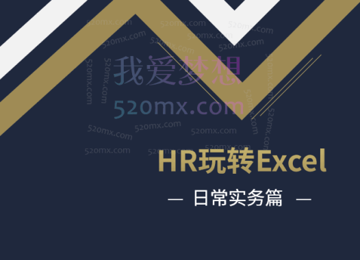HR玩转Excel,日常实务篇,HR全流程综合实战课程