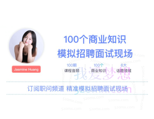 职问·面试红宝书:100个必备商业知识点及分析模型