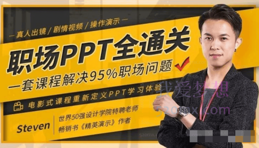 职场PPT全通关,一套课程解决95%职场问题