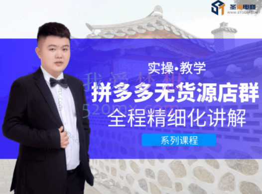 圣淘电商·拼多多无货源店群