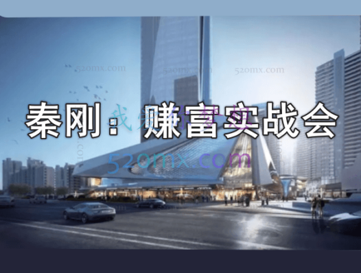 秦刚:赚富实战会