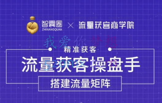 智囊圈·流量获客操盘手(系统大课)
