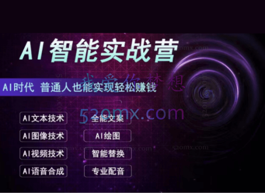 AI智能赚钱实战营保姆级、实战级教程,新手也能快速实现赚钱