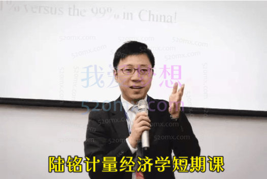 陆铭计量经济学短期课程