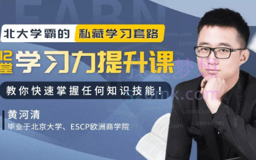 12堂课升级学习力让你成为个高手