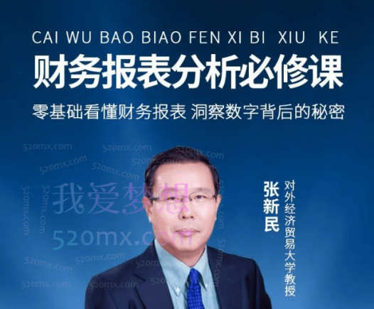 张新民:老板和高管必修的财务报表分析课