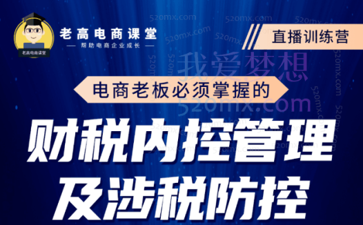 侯珍珍:电商老板必须掌握的财税内控管理及涉税防控,解读新政下的税收政策,梳理公司财务架构