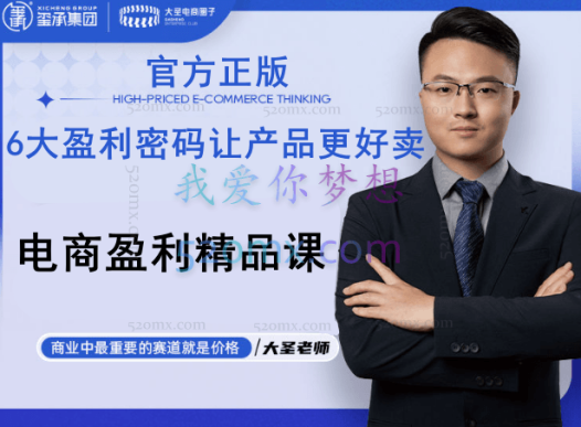 大圣电商:6大盈利密码让产品更好卖-电商盈利精品课