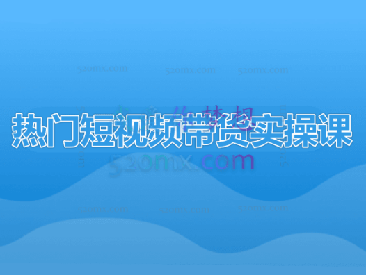 陈雨萌:热门短视频带货实操课