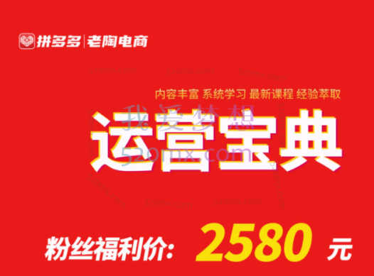 老陶电商系统化课程