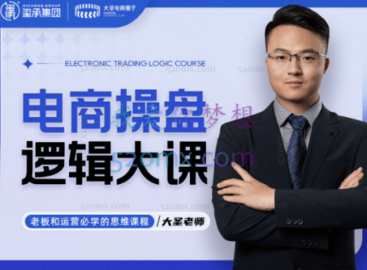 大圣电商:电商操盘逻辑大课