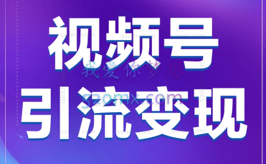 王双雄:视频号引流变现系统