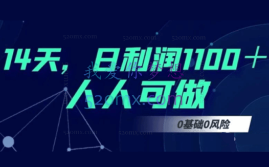 阿拉丁:14天时间做到日利润1100+