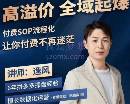 高溢价全域起爆,付费sop流程化让你付费不再迷茫