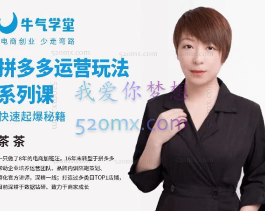 牛气学堂拼多多运营玩法系列课—-快速起爆秘籍