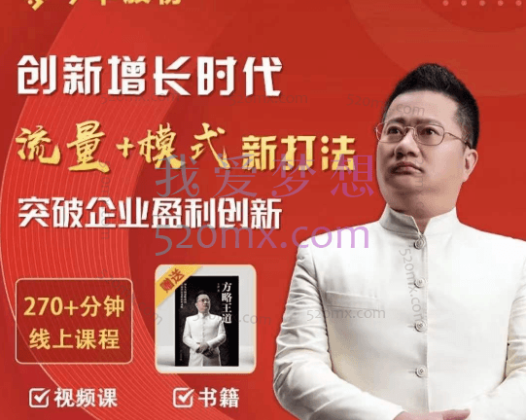 王冲老师流量+团队+模式商业模式实战课