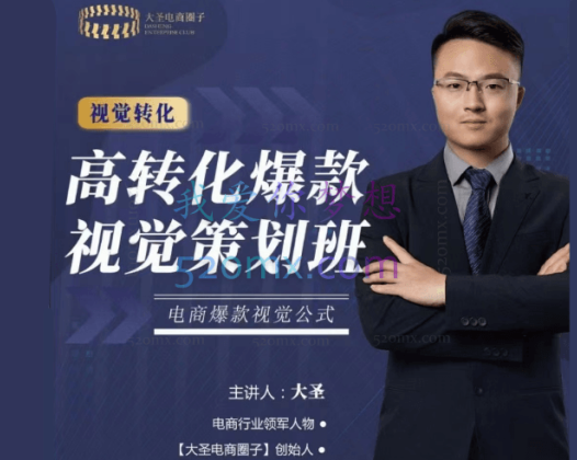 大圣高转化·爆款视觉策划班——电商爆款视觉公式