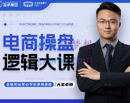 大圣电商：电商操盘逻辑大课