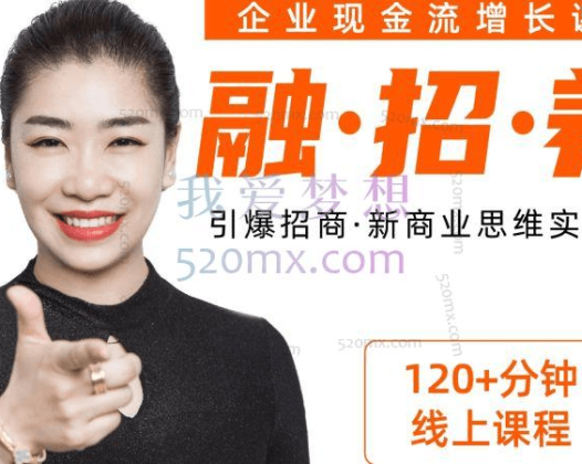 王昕：引爆招商·商业模式创新思维中小企业转型增长线上实战课