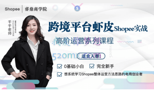 【睿鼎跨境】Shopee扬帆计划优秀卖家孵化计划(Shopee实操、高阶实战)
