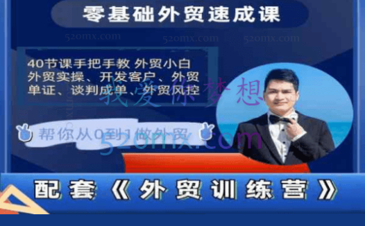 大卫david：零基础外贸必修课-开发客户商务谈单实战